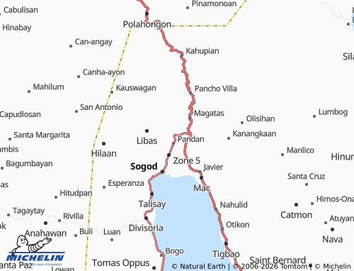 MICHELIN Suba map - ViaMichelin