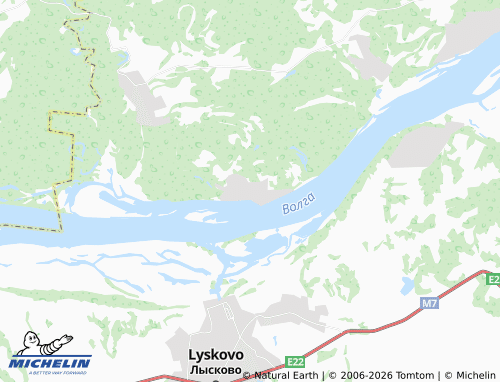 MICHELIN-Landkarte Makar'yevo - ViaMichelin