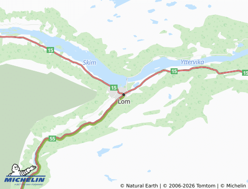 Mapa MICHELIN Lom - ViaMichelin