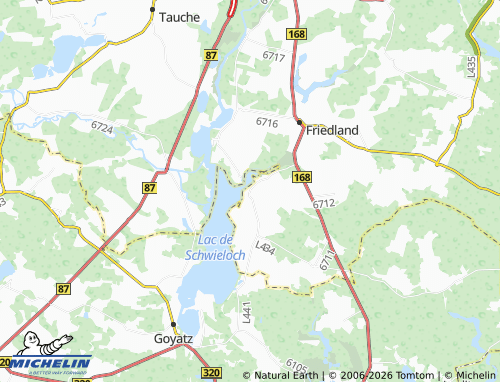 Mappa MICHELIN Niewisch - ViaMichelin