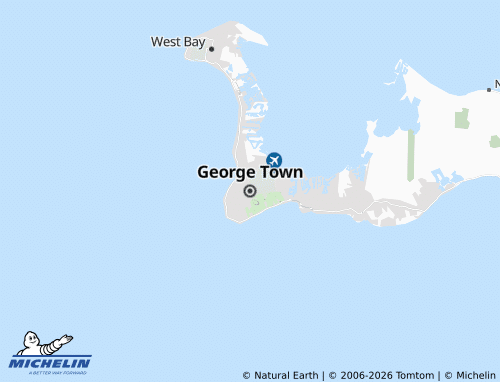 Carte MICHELIN George Town - ViaMichelin