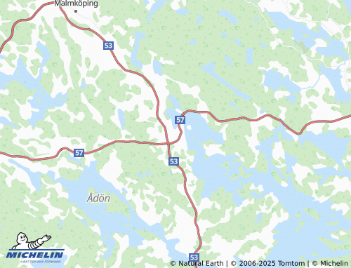 MICHELIN Sparreholm map - ViaMichelin