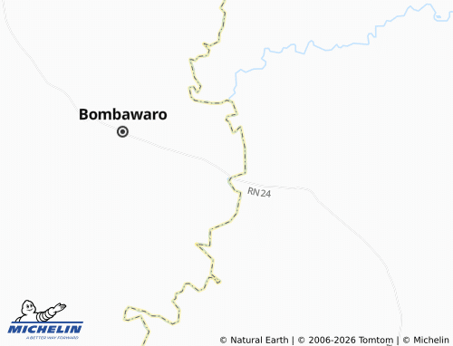 MICHELIN Bogilima map - ViaMichelin