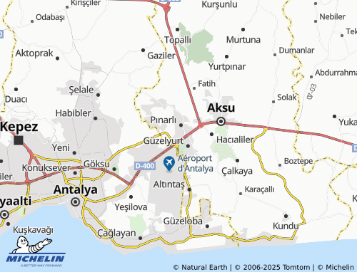 MICHELIN Cihadiye map - ViaMichelin