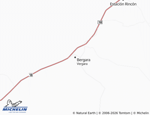 Mapa MICHELIN Vergara - ViaMichelin