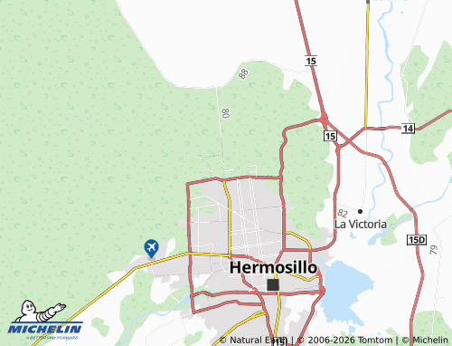 Mappa MICHELIN Los Manantiales - ViaMichelin