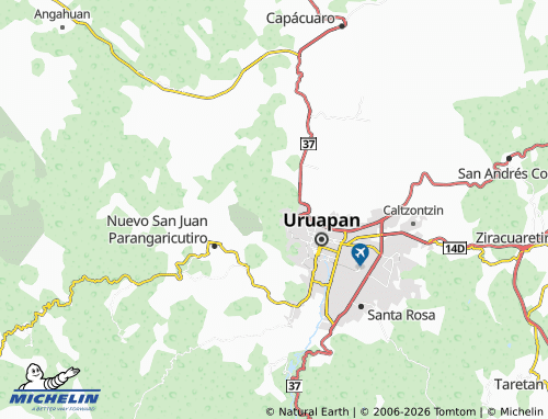 Mapa MICHELIN La Quebradora - ViaMichelin