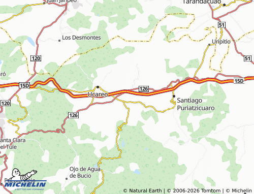 MICHELIN El Dorado map - ViaMichelin