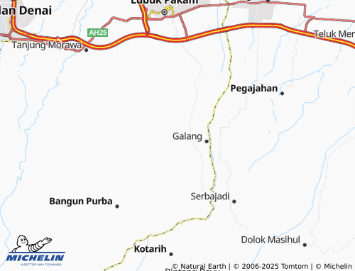 MICHELIN Kampung Galang Suka map - ViaMichelin