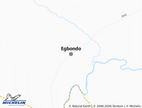 Mapa MICHELIN Egbondo - ViaMichelin