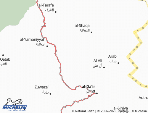 MICHELIN Al Khutwah map - ViaMichelin