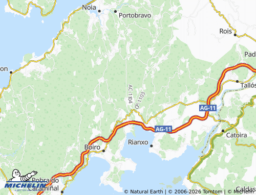 MICHELIN Lomba map - ViaMichelin