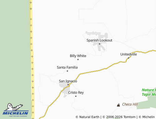 Kaart MICHELIN Billy White - ViaMichelin