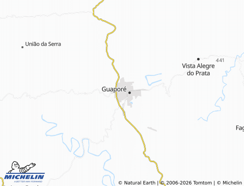 Mapa MICHELIN Canecão - ViaMichelin