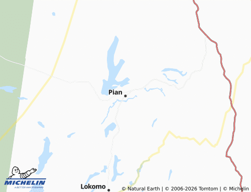 Mapa MICHELIN Pian - ViaMichelin