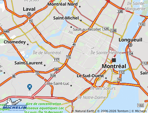 Mapa MICHELIN Mont-Royal - ViaMichelin