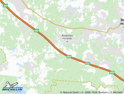 Carte MICHELIN Rosinka - ViaMichelin
