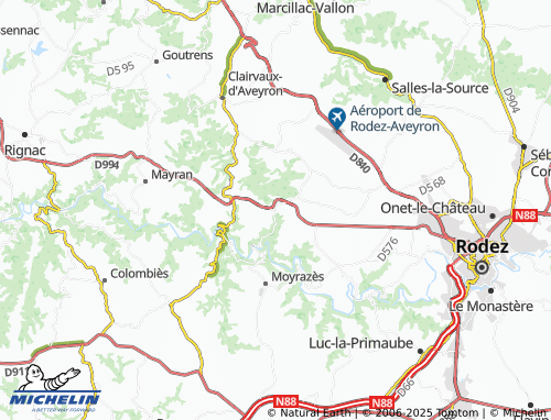 MICHELIN Le Pas map - ViaMichelin