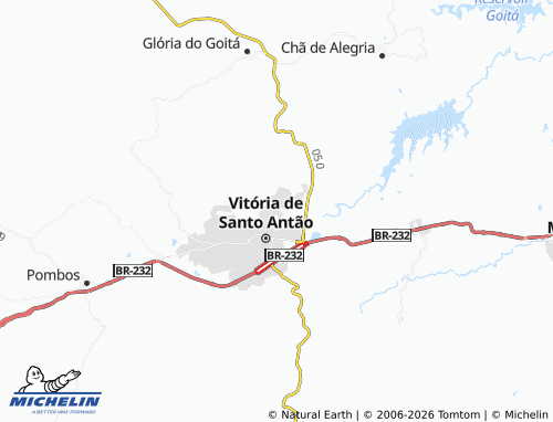 MICHELIN-Landkarte Santana - ViaMichelin