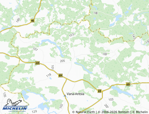 Mapa MICHELIN Kirikuküla - ViaMichelin