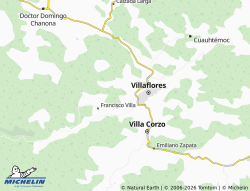 Mappa MICHELIN Manuel Velasco Coello Frescch - ViaMichelin