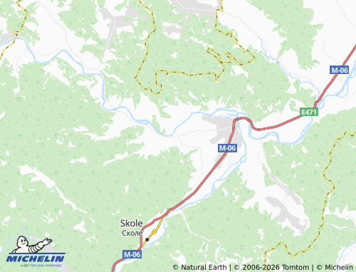 Mapa MICHELIN Korchyn - ViaMichelin