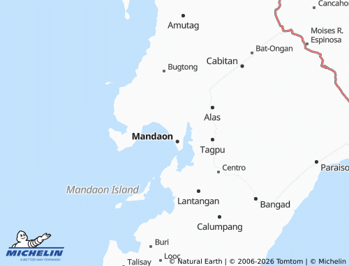 Mappa MICHELIN Poblacion - ViaMichelin