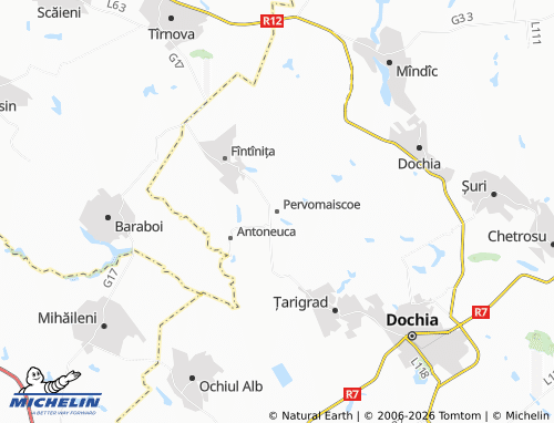MICHELIN Pervomaiscoe map - ViaMichelin