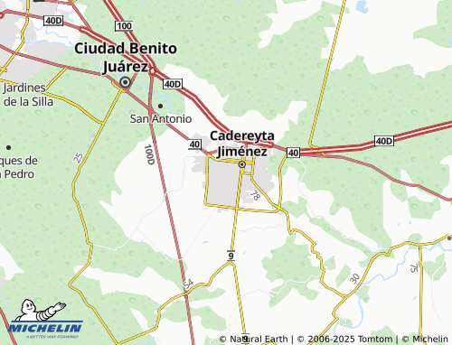 MICHELIN Santa Liliana map - ViaMichelin