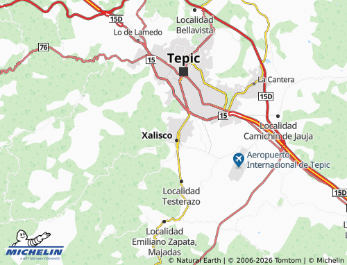 Mappa MICHELIN Colinas de San Juan - ViaMichelin