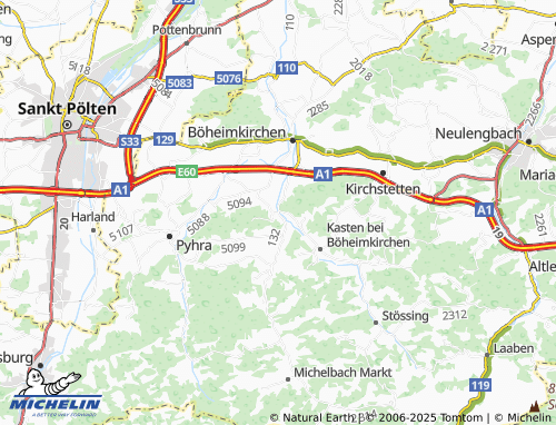 Mapa MICHELIN Furth bei Außerkasten - ViaMichelin