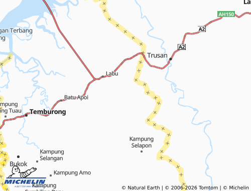 Mapa MICHELIN Kampung Senukoh - ViaMichelin