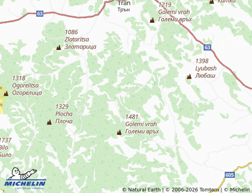 Mappa MICHELIN Erul - ViaMichelin