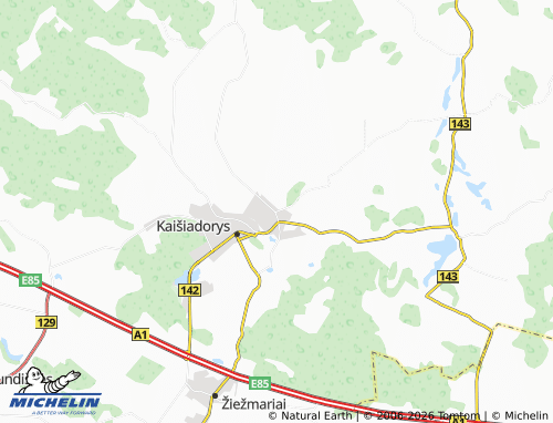 Mappa MICHELIN Gudiena - ViaMichelin