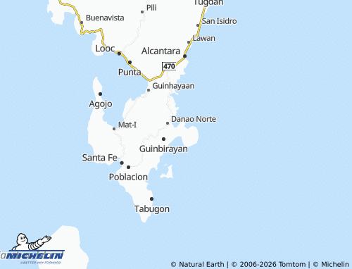 Mappa MICHELIN Guintigbasan - ViaMichelin