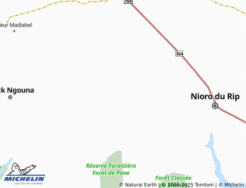 MICHELIN Taiba Niasen map - ViaMichelin