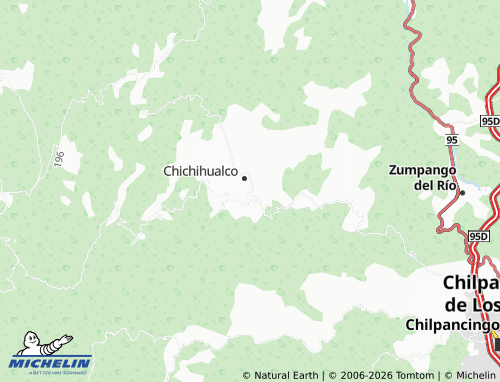 Mapa MICHELIN El Calvario - ViaMichelin