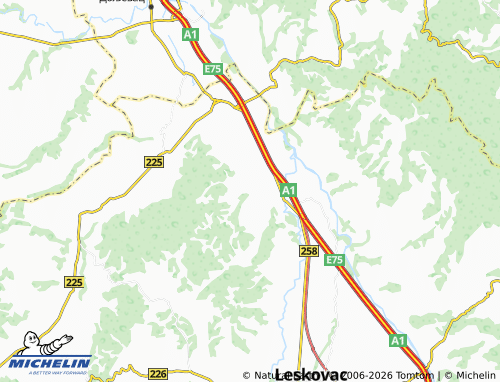 Mapa MICHELIN Čekmin - ViaMichelin