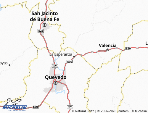 Mapa MICHELIN La Esperanza - ViaMichelin
