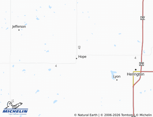 Mappa MICHELIN Hope - ViaMichelin