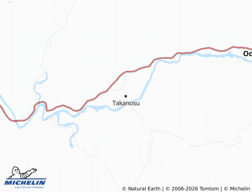 Mappa MICHELIN Takanosu - ViaMichelin