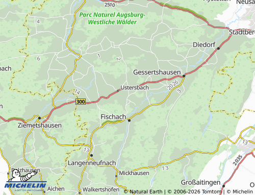 Mappa MICHELIN Aretsried - ViaMichelin