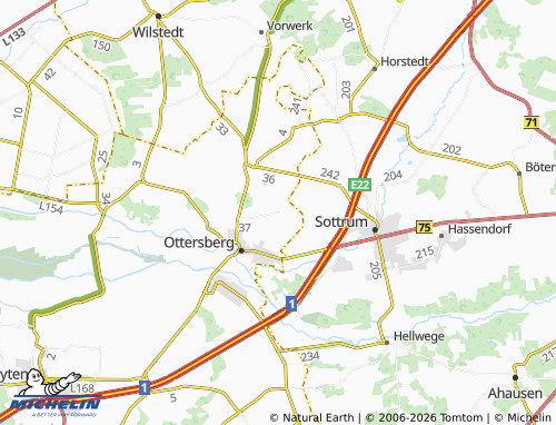 MICHELIN Eckstever map - ViaMichelin