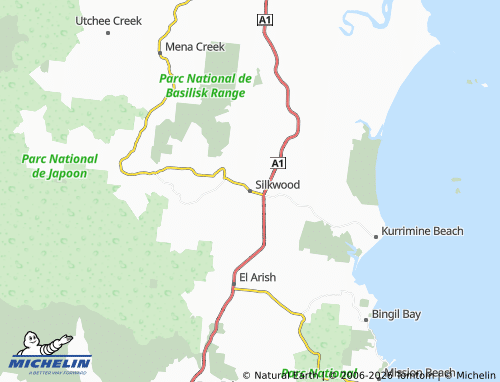MICHELIN Silkwood map - ViaMichelin