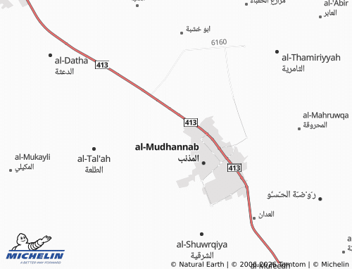 MICHELIN-Landkarte Ayn al-'Aqeeli - ViaMichelin