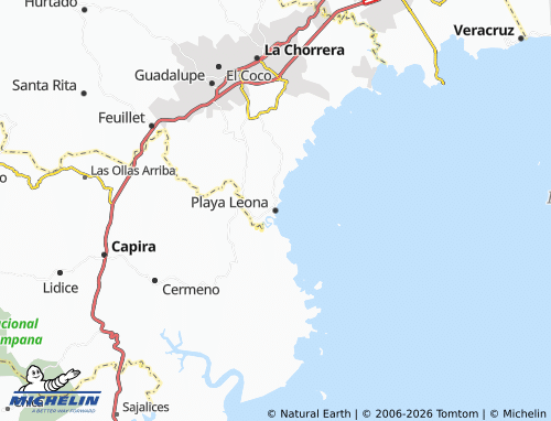 Mappa MICHELIN Playa Leona - ViaMichelin