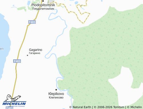 MICHELIN-Landkarte Sinitsyna - ViaMichelin