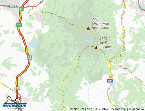 MICHELIN Chuypetlovo map - ViaMichelin