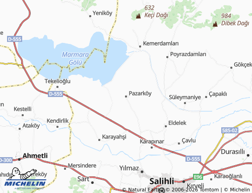 MICHELIN Pazarköy map - ViaMichelin