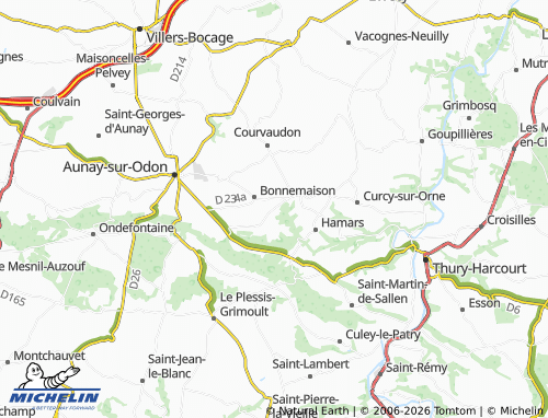 MICHELIN Le Puits map - ViaMichelin